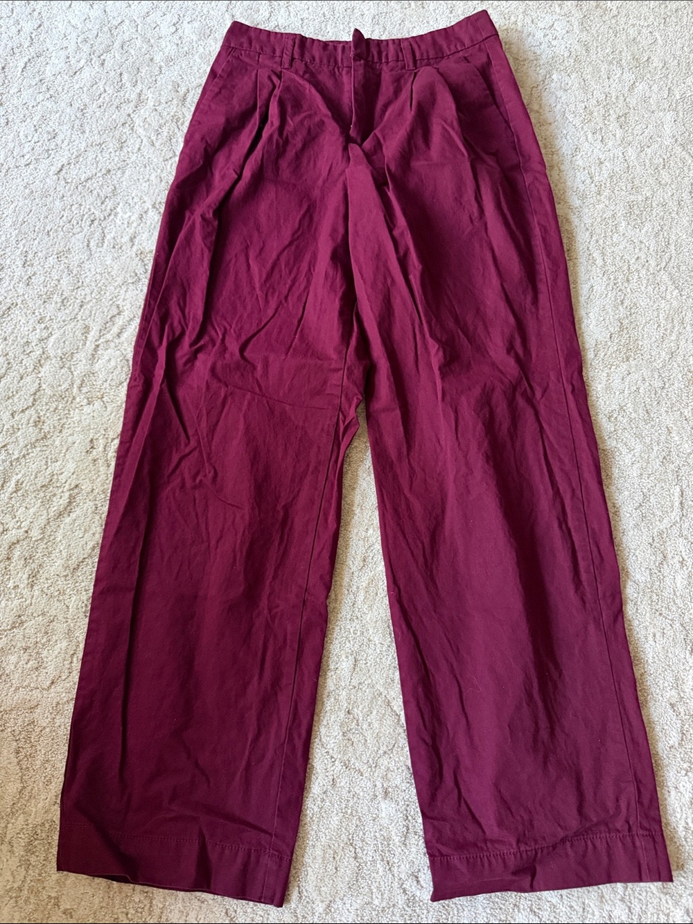 A new day Women’s straight-Leg Chinos in Burgundy